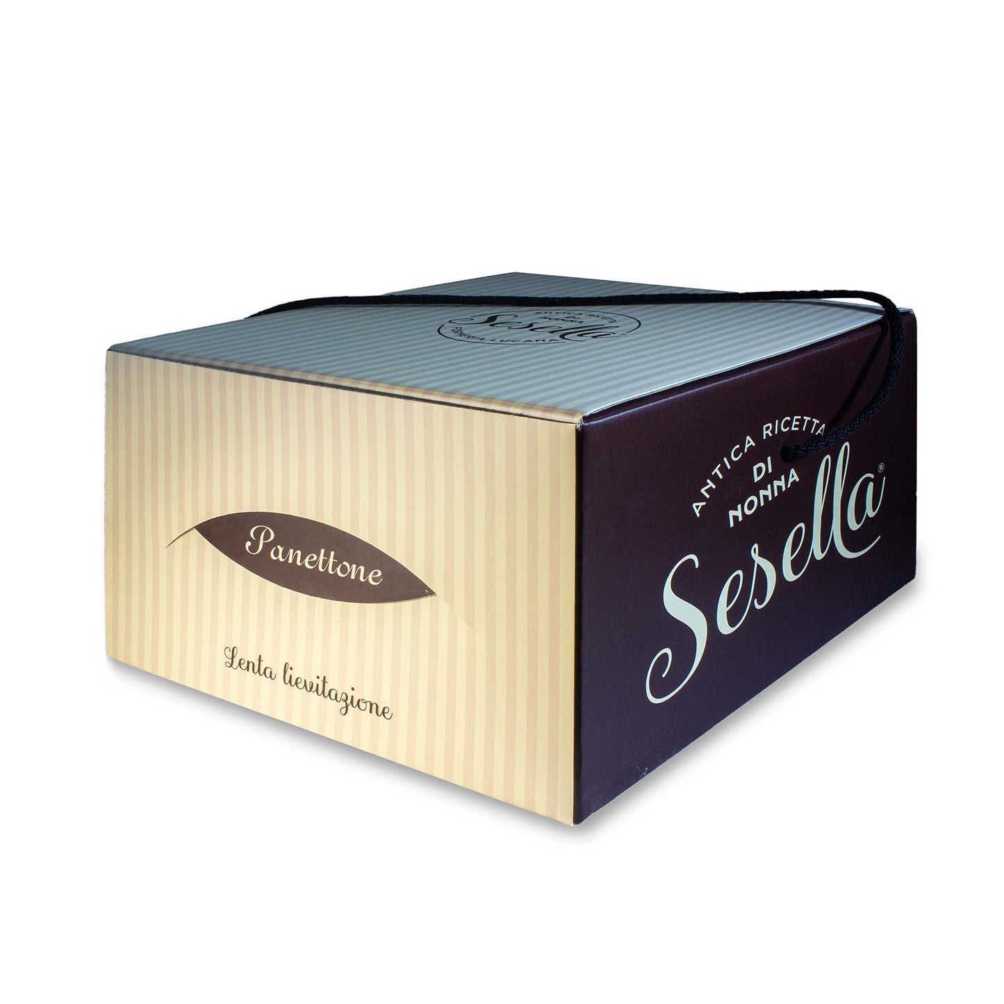 Panettone Artigianale Sesella D'Oro. Senza uvetta e senza canditi.